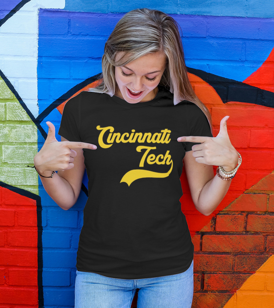 Cincinnati Tech University College Athletics Essentials T-Shirt