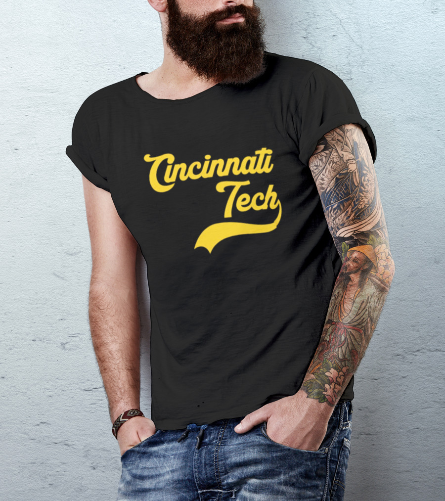 Cincinnati Tech University College Athletics Essentials T-Shirt