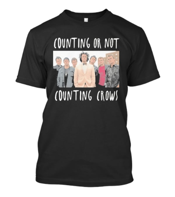 Counting Or Not Counting Crows Band Visual T-Shirt