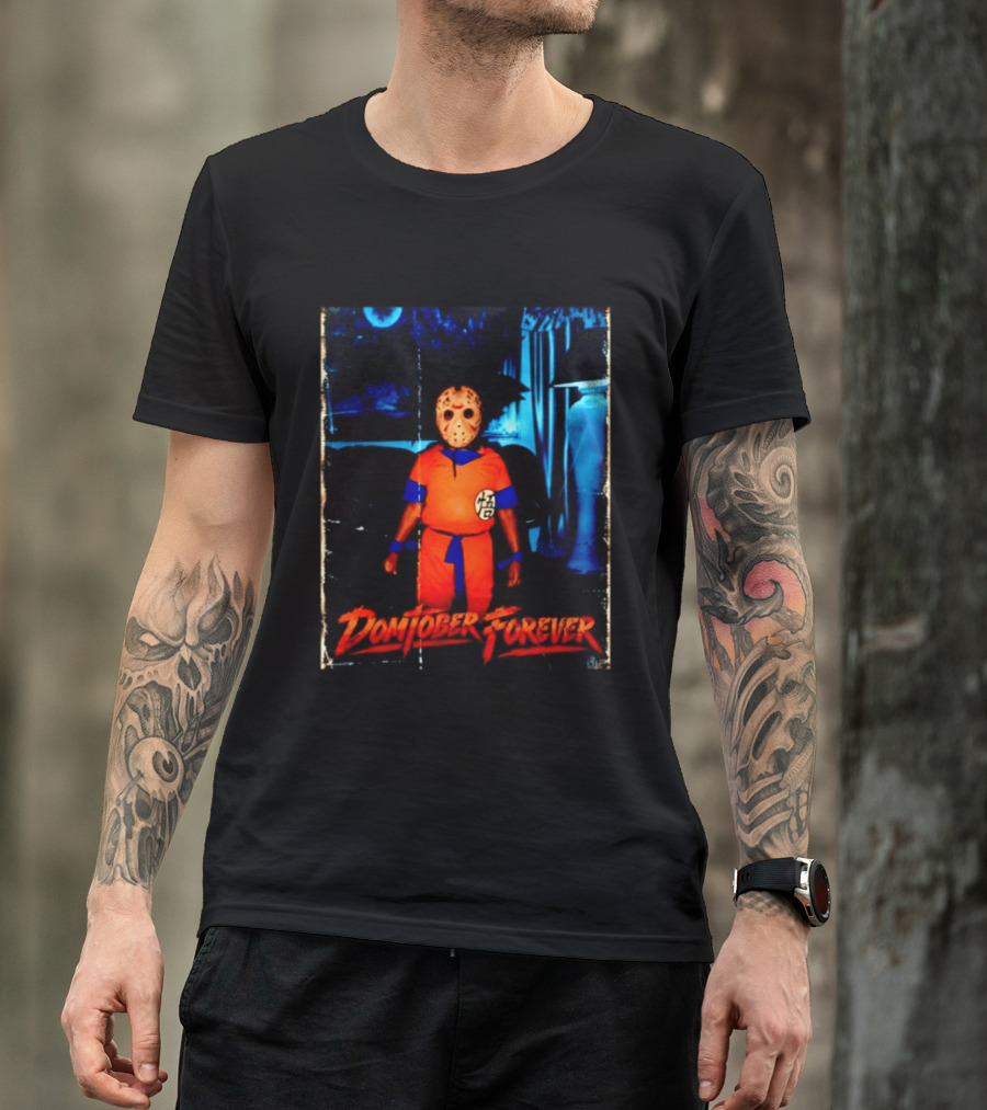 Domtober Forever Jason Voorhees Halloween Fusion T-Shirt