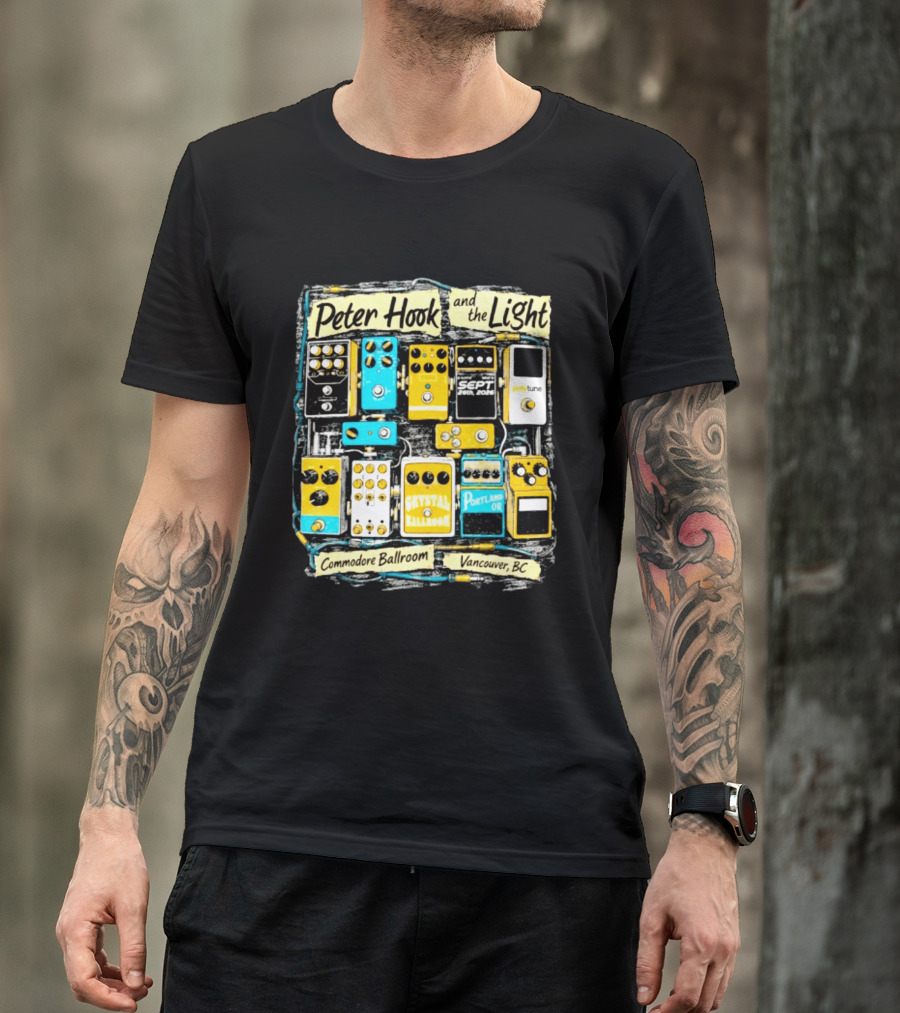 Peter Hook And The Light Vancouver Commodore Ballroom September 26 2026 Pedal T-Shirt