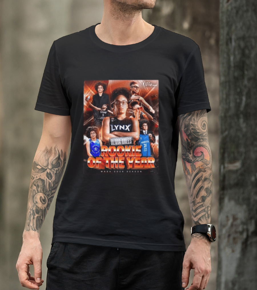 Olivia Miles Rookie Of The Year Lynx WNBA 2026 Season T-Shirt