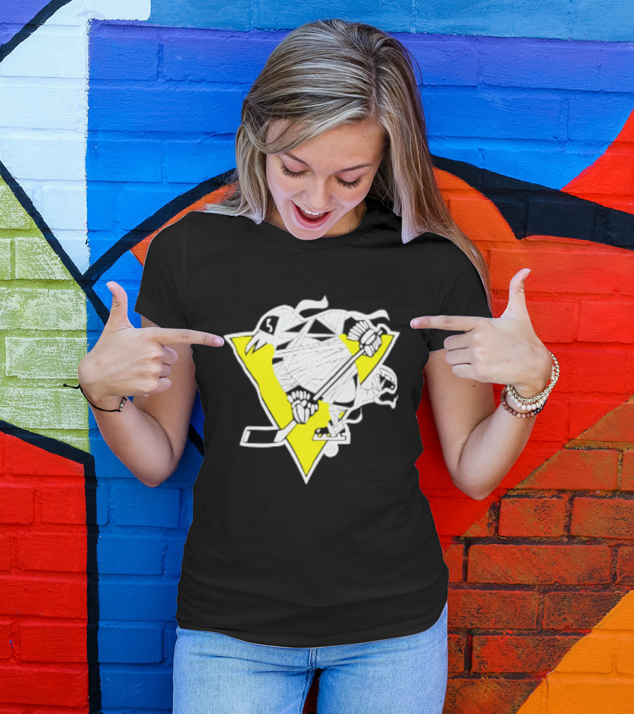 Pittsburgh Penguins Mummy NHL Hockey Team Fan T-Shirt
