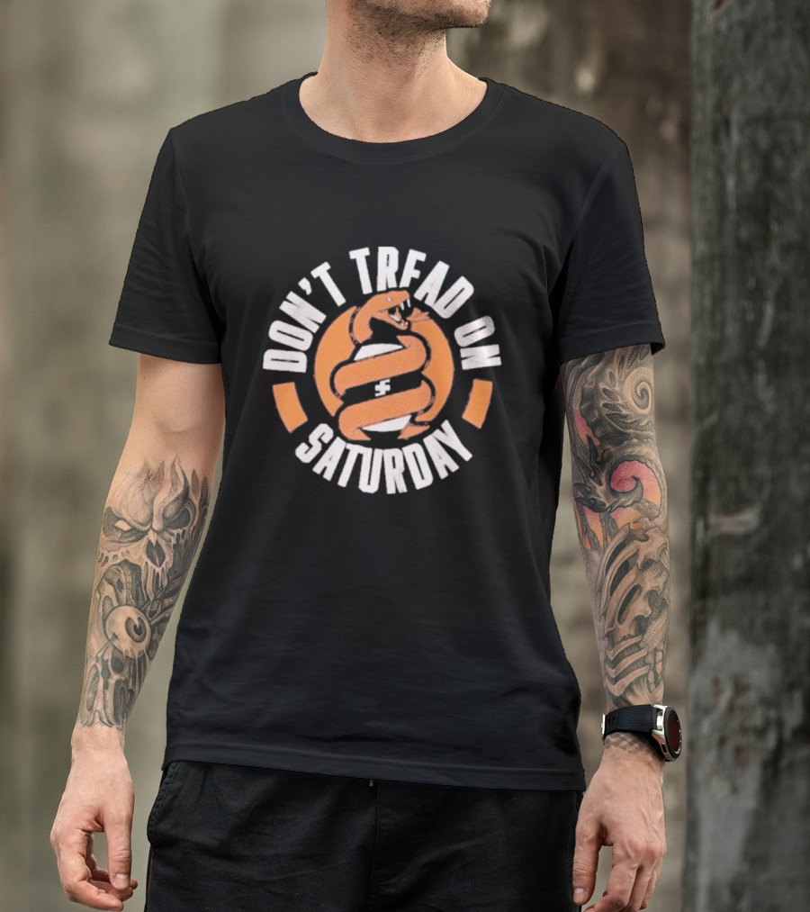 Virginia Tech Hokies Football Don't Tread On Saturday Gametime Spirit T-Shirt