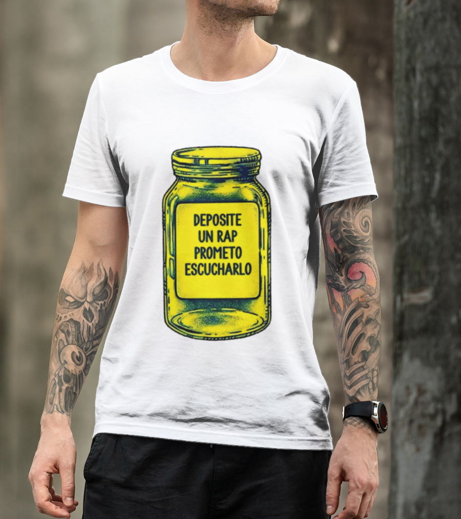 Deposite Un Rap Prometo Escucharlo Jar Music Lover T-Shirt