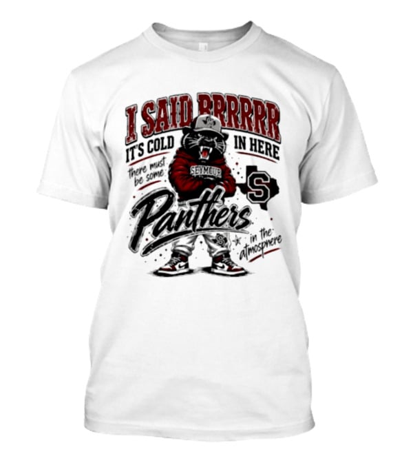 I Said Brrrrr It’s Cold In Here There Must Be Some Panthers In The Atmosphere T-Shirt