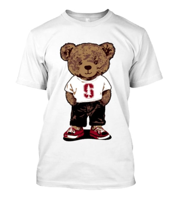 Stanford Cardinal 2026 Teddy Bear NCAA Fan Gear T-Shirt