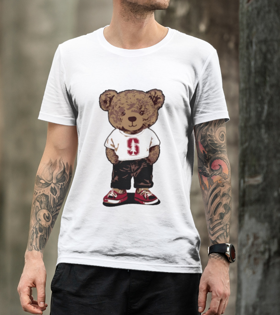 Stanford Cardinal 2026 Teddy Bear NCAA Fan Gear T-Shirt