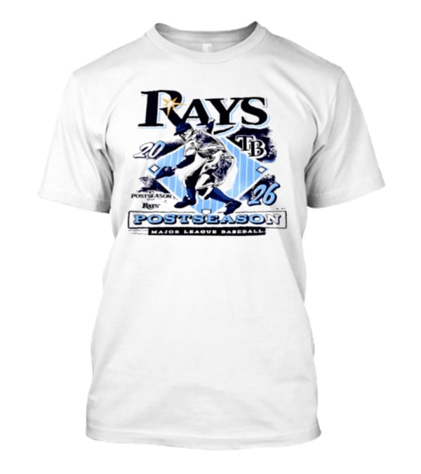 Rays 2026 Postseason Major League Baseball T-Shirt