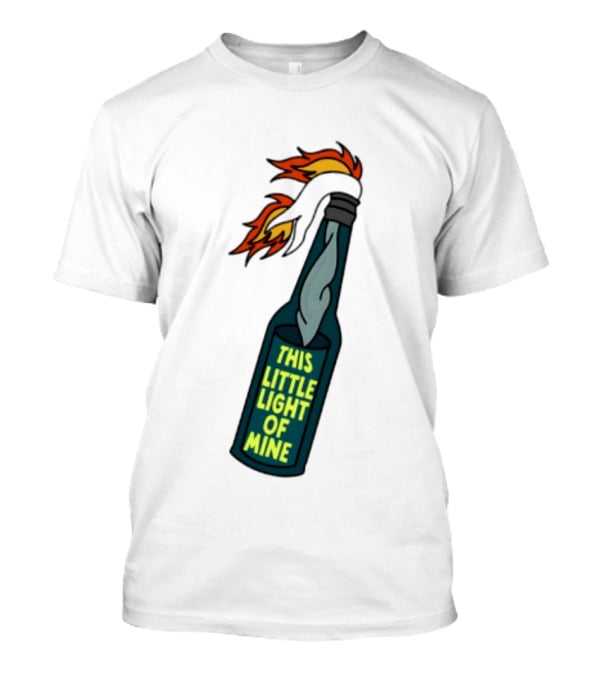 This Little Light Of Mine Molotov Cocktail Flame Bottle T-Shirt