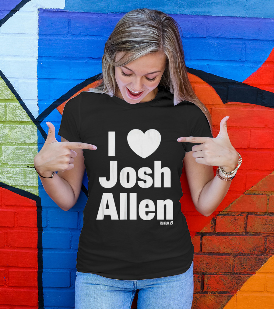 I Heart Josh Allen Fan T-Shirt