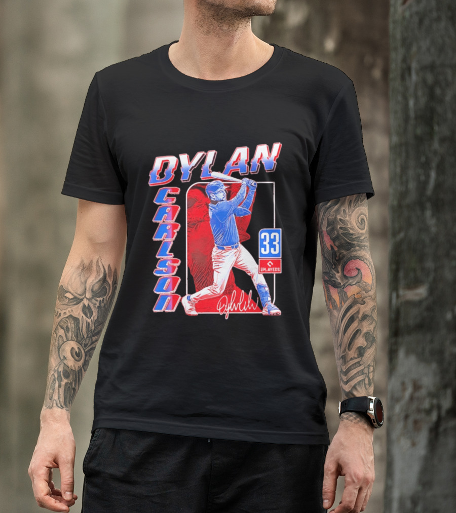 Dylan Carlson Baseball 33 Swing Players T-Shirt