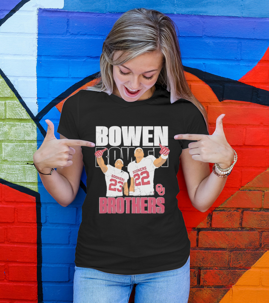 Bowen Brothers Sooners NCAA Football OU T-Shirt
