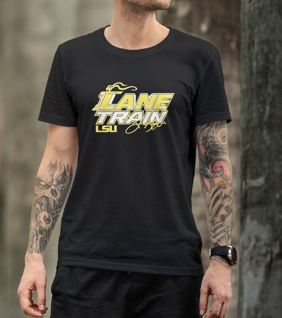 Lane Kiffin LSU Lane Train Football Tigers T-Shirt