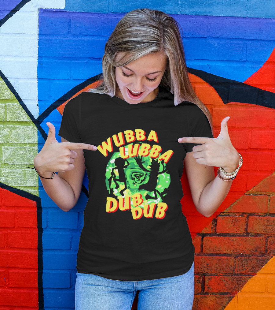 Rick And Morty Wubba Lubba Dub Dub Portal T-Shirt