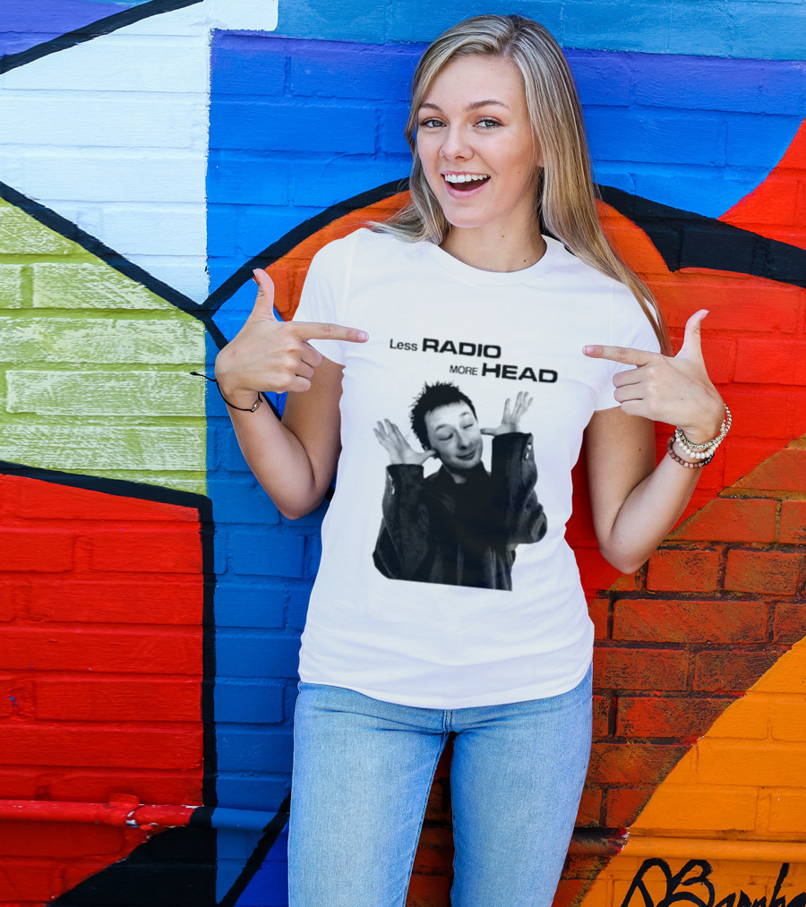 Thom Yorke Less Radio More Head Radiohead T-Shirt