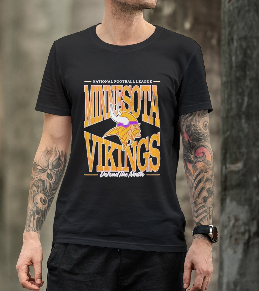 National Football League Minnesota Vikings Defend The North T-Shirt