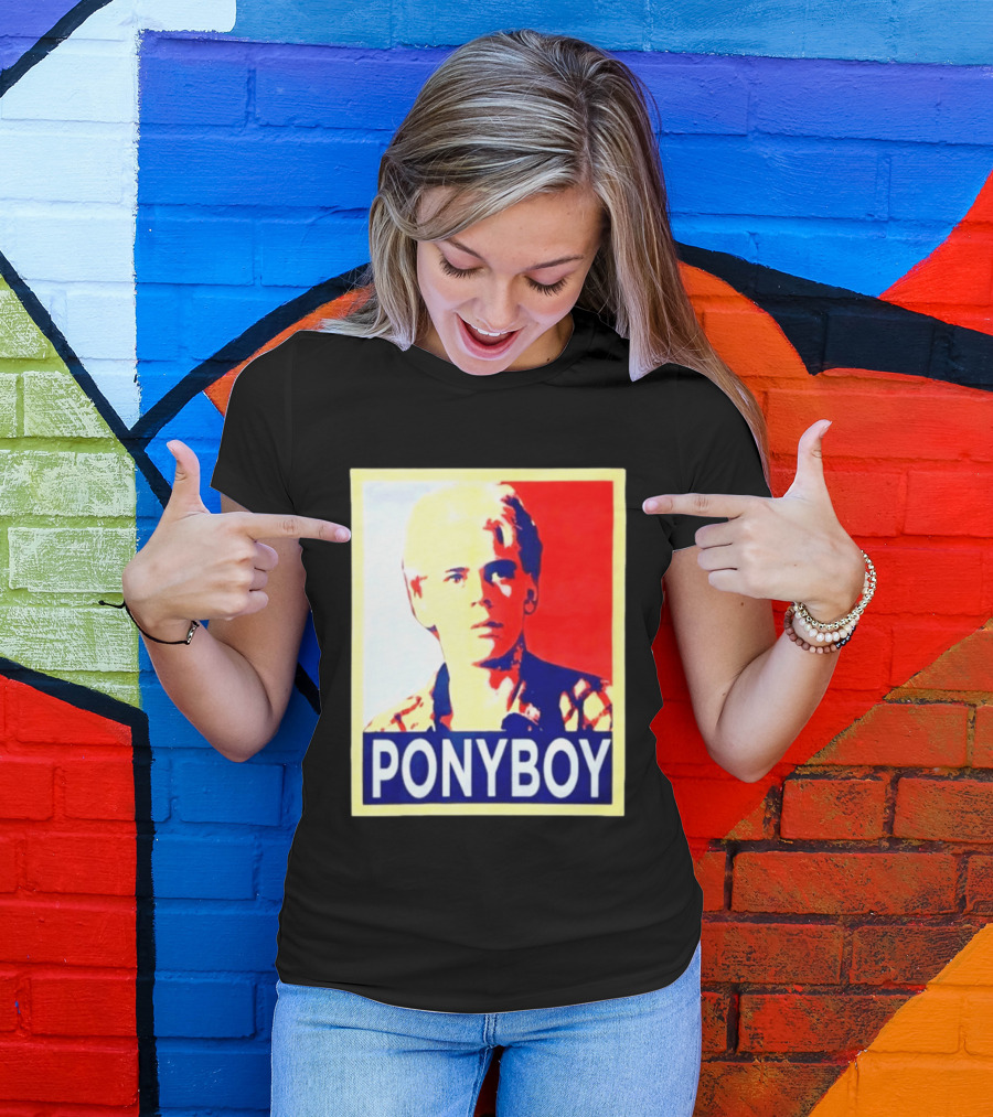 Ponyboy The Outsiders SE Hinton C Thomas Howell Iconic Pop T-Shirt
