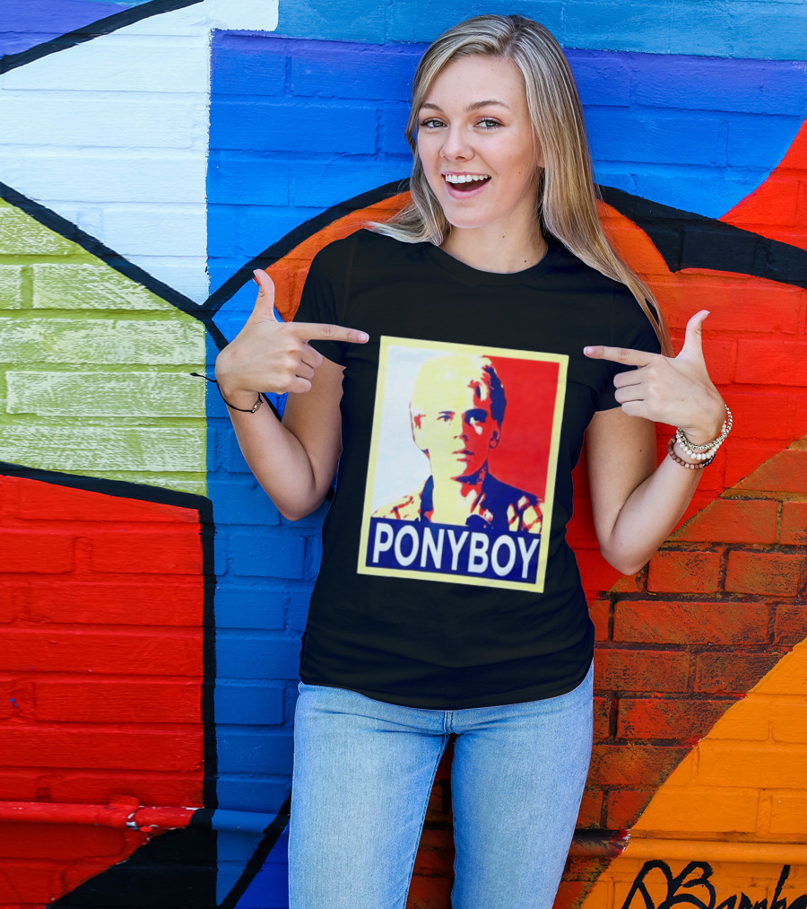 Ponyboy The Outsiders SE Hinton C Thomas Howell Iconic Pop T-Shirt