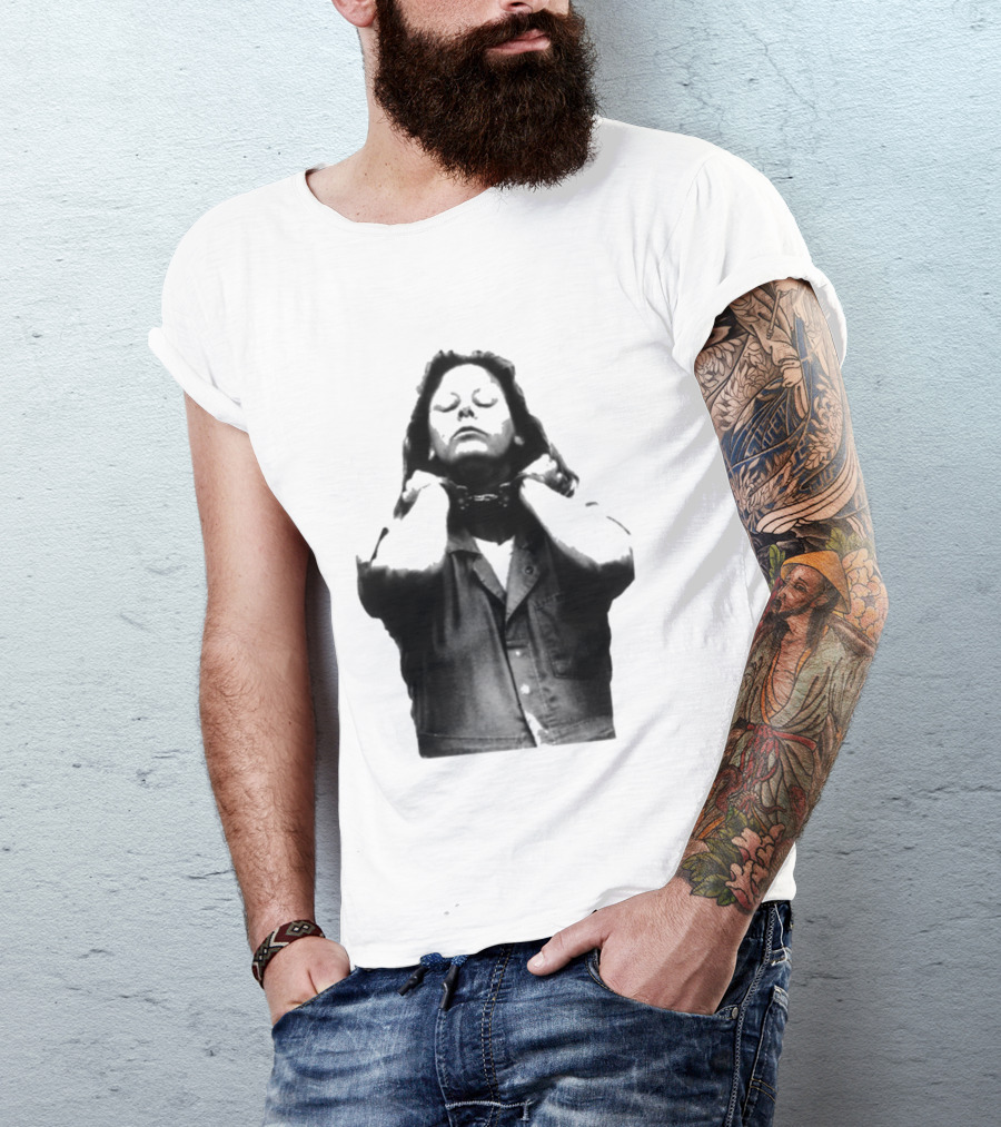 Aileen Wuornos Monochrome Shot Style Image T-Shirt