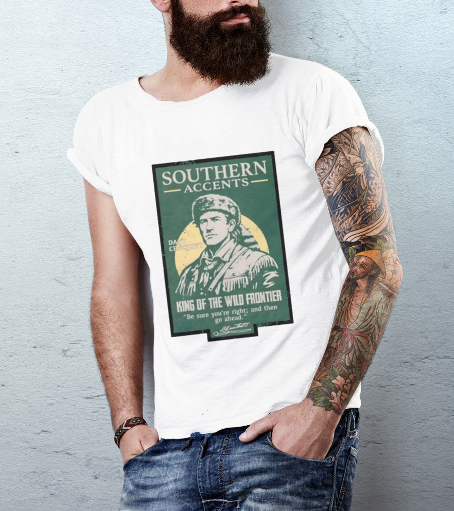 Southern Accents Davy Crockett King Of The Wild Frontier T-Shirt