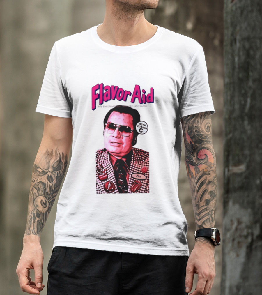 Flavor Aid Jim Jones Pre Sweetened Drink Mix With Vitamin C T-Shirt