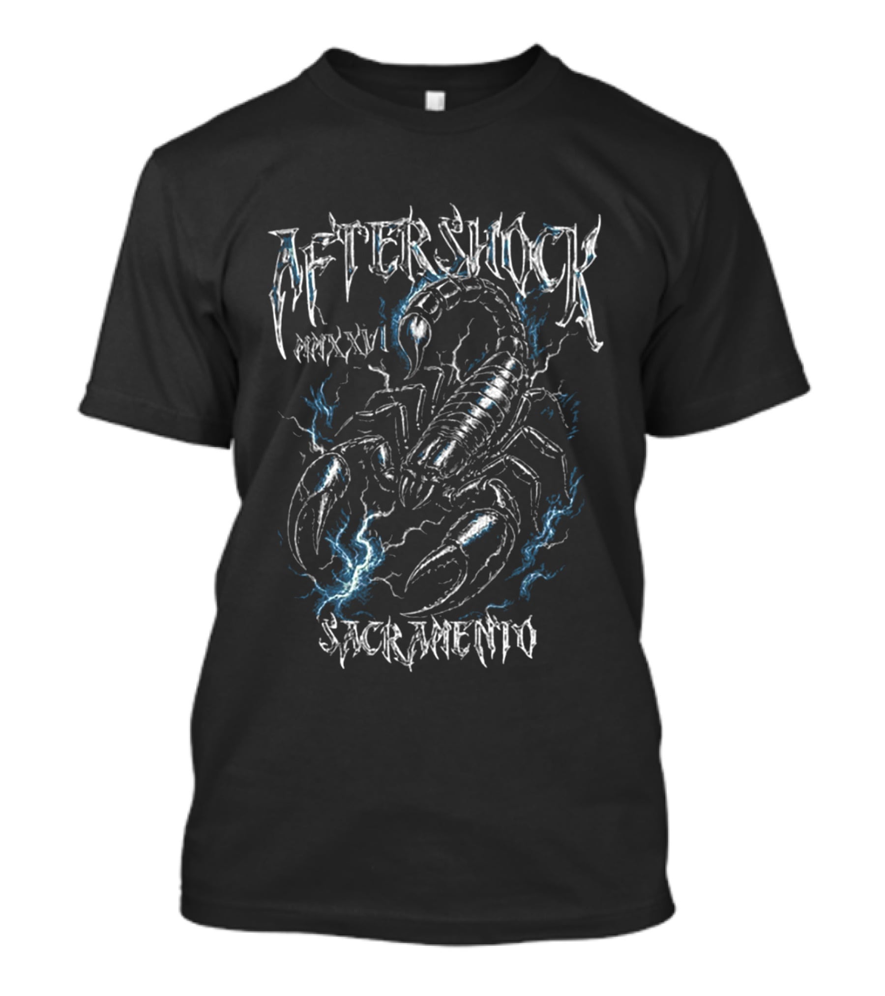 Aftershock MMXXVI Scorpion Sacramento 2026 Festival T-Shirt