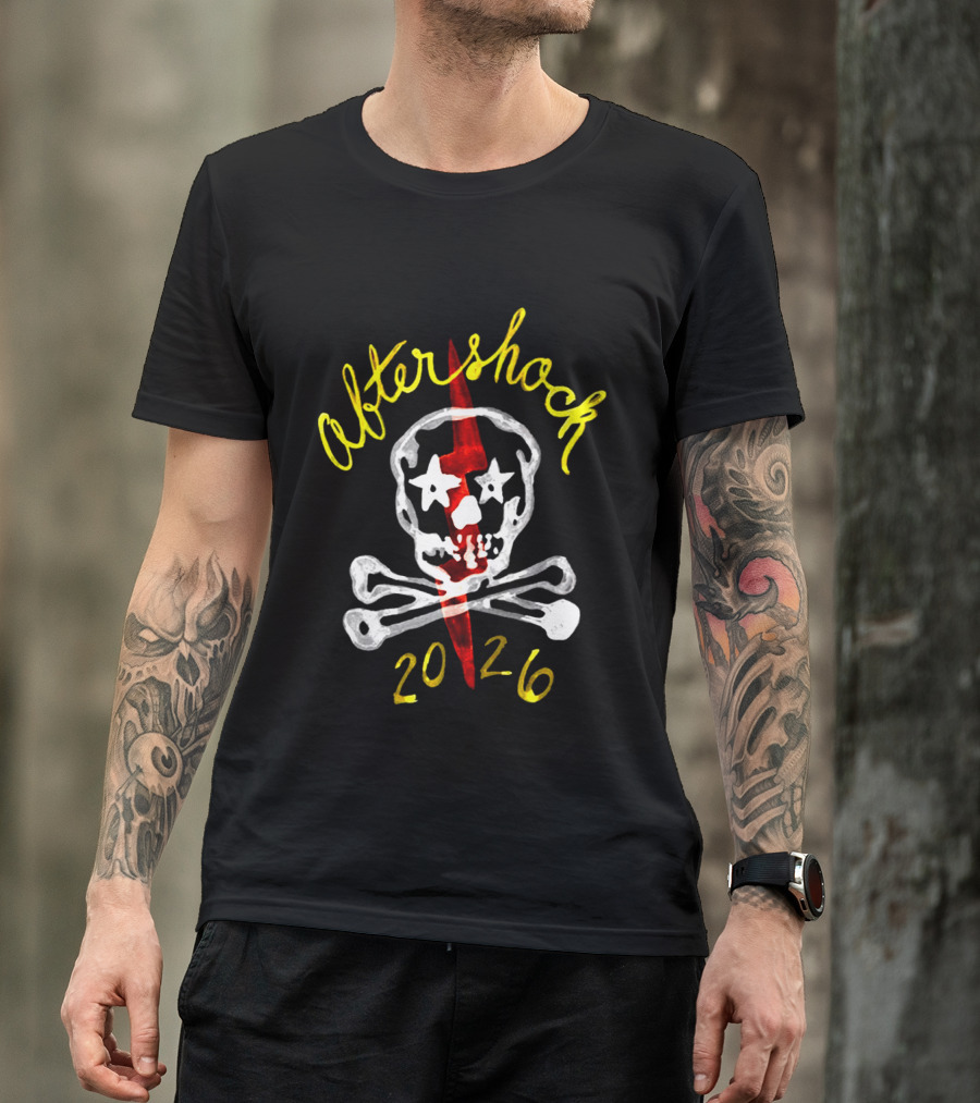 Aftershock Festival 2026 Stardust Skull Sacramento October 1 4 T-Shirt