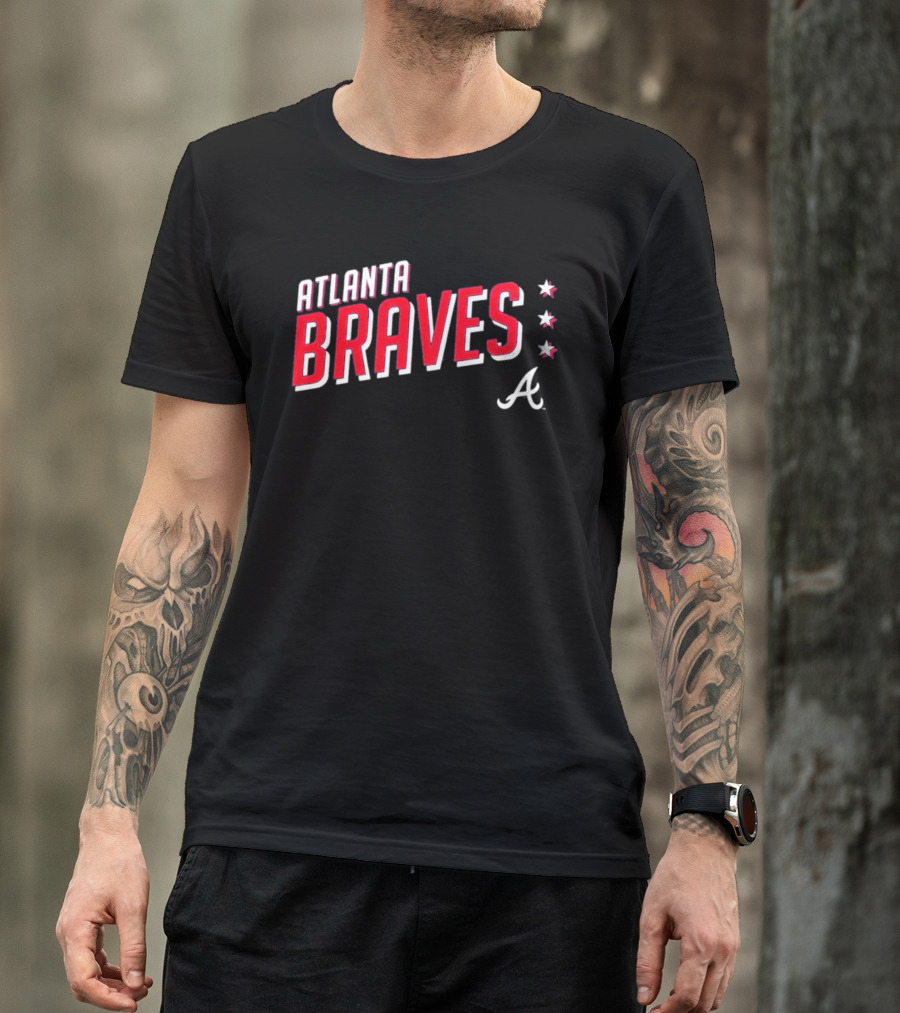 Atlanta Braves Darius Rucker Americana Stars T-Shirt