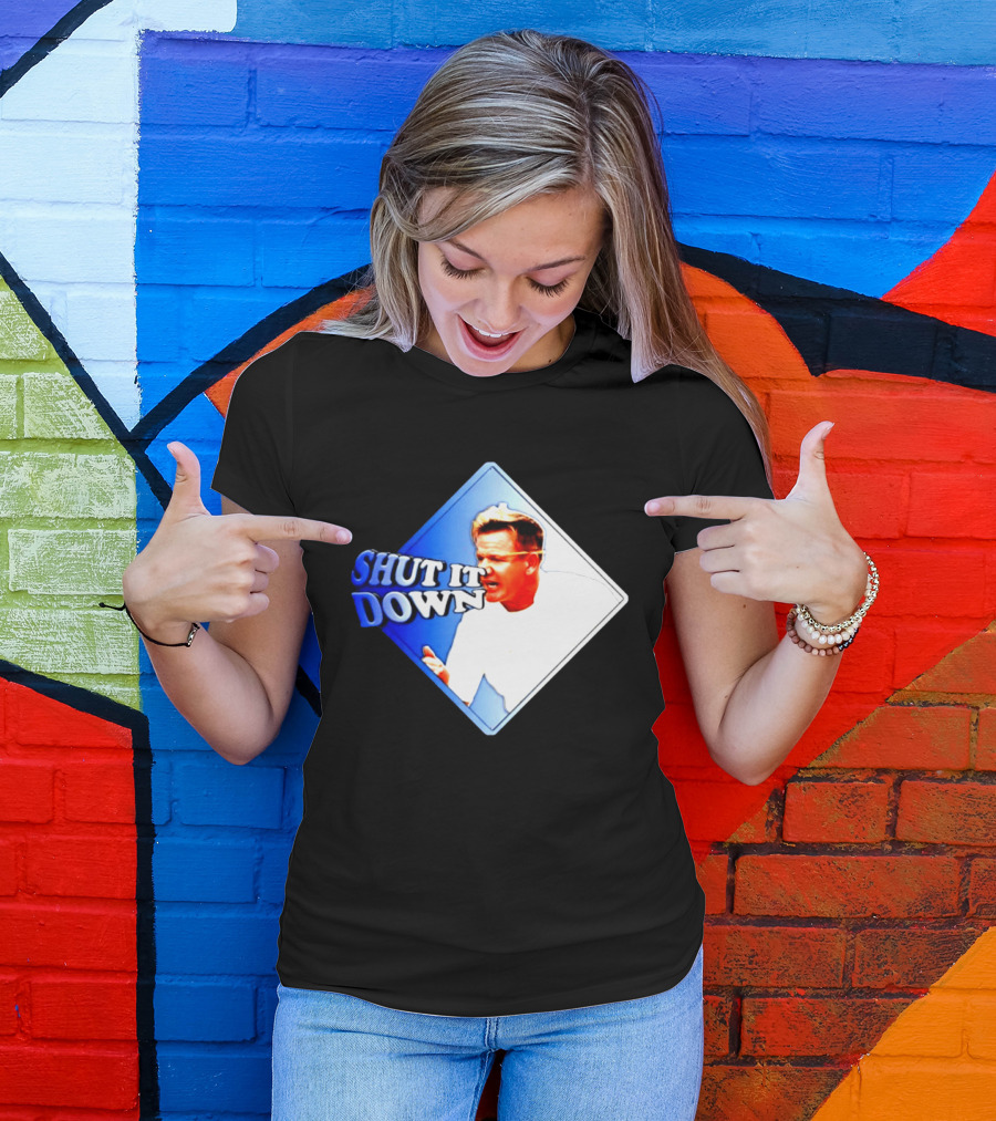 Gordon Ramsay Shut It Down Hell's Kitchen Meme T-Shirt