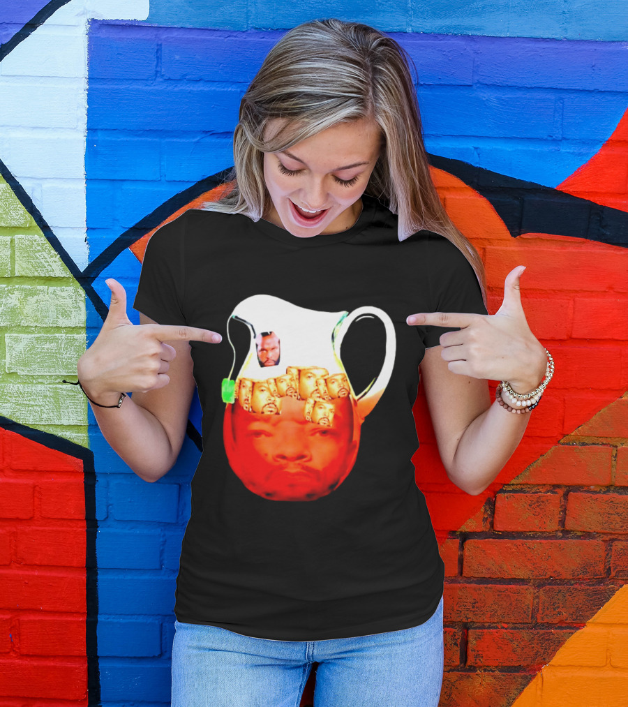 Mr T Ice Cube Ice Tea Pitcher Meme T-Shirt