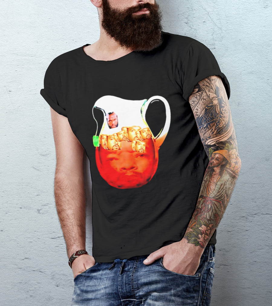 Mr T Ice Cube Ice Tea Pitcher Meme T-Shirt