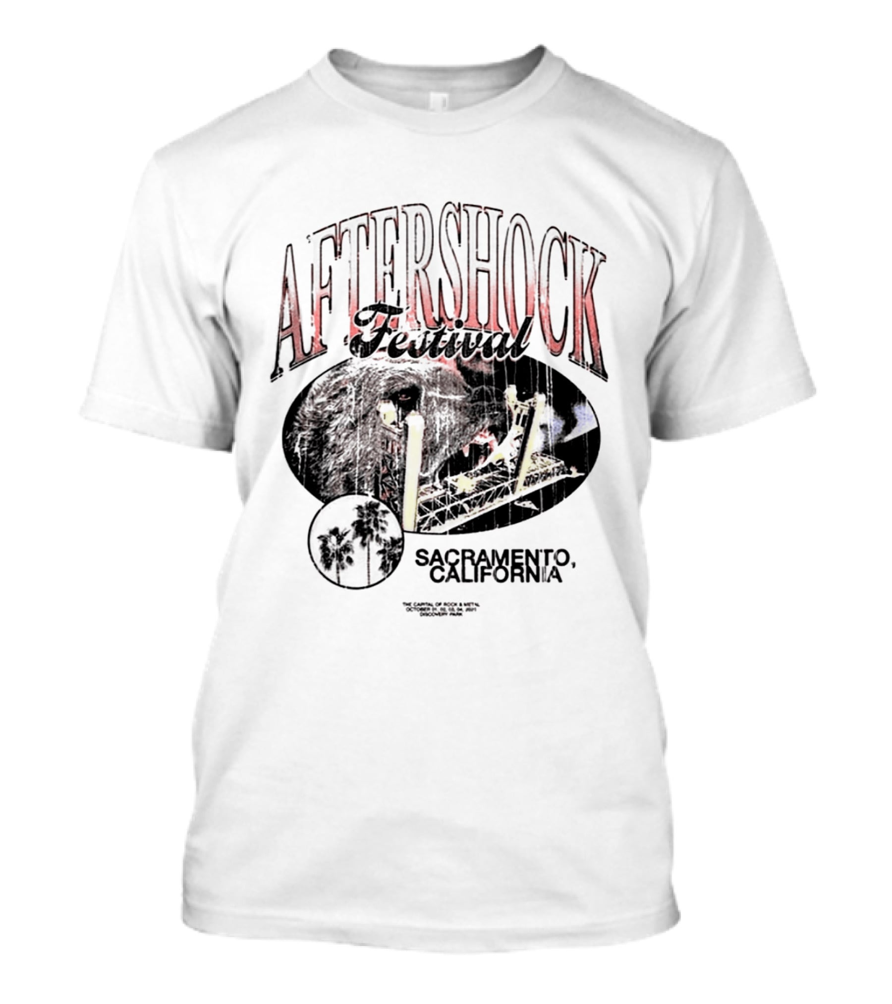 Aftershock Festival 2026 Sacramento California October 1 4 Overbite T-Shirt