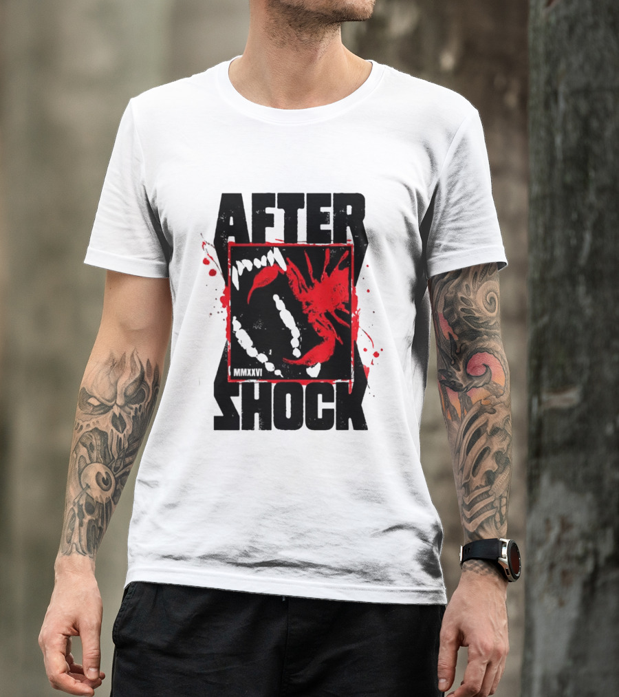 Aftershock Festival 2026 Sacramento CA October 1 4 2026 Scorpion XV Stinging Bite T-Shirt