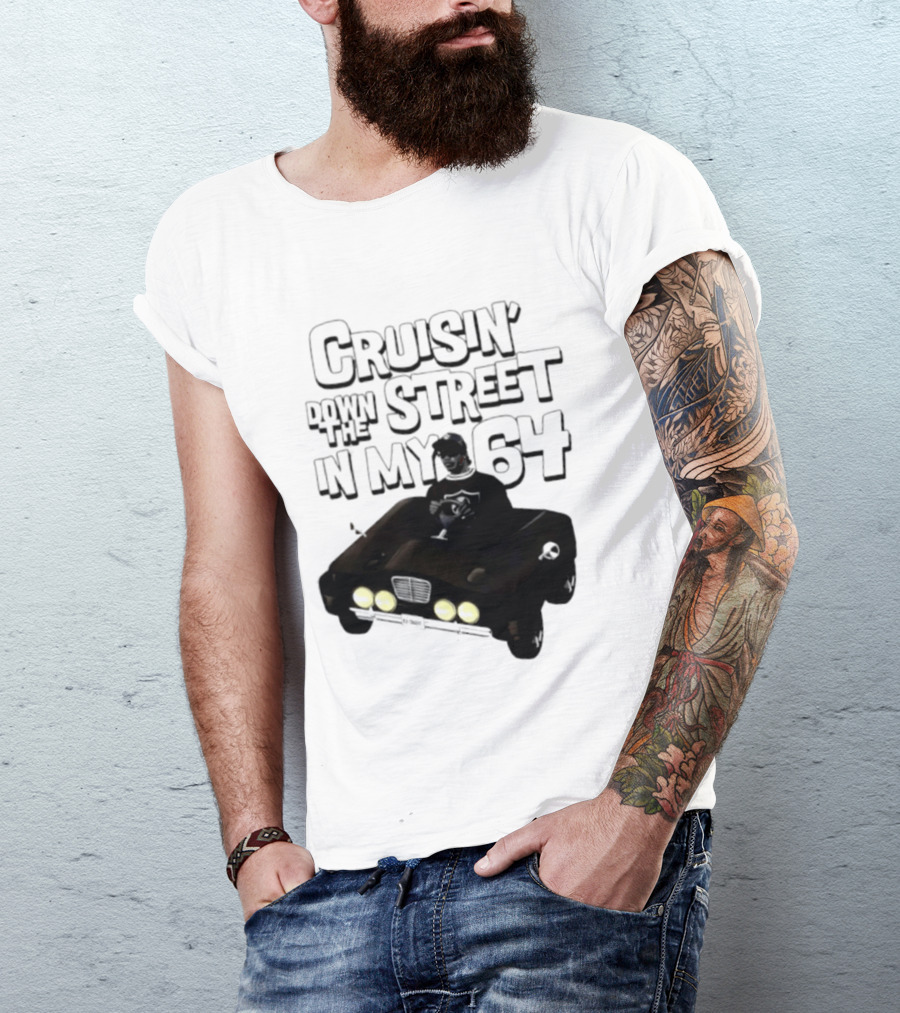 Cruisin' Down The Street In My 64 Car T-Shirt