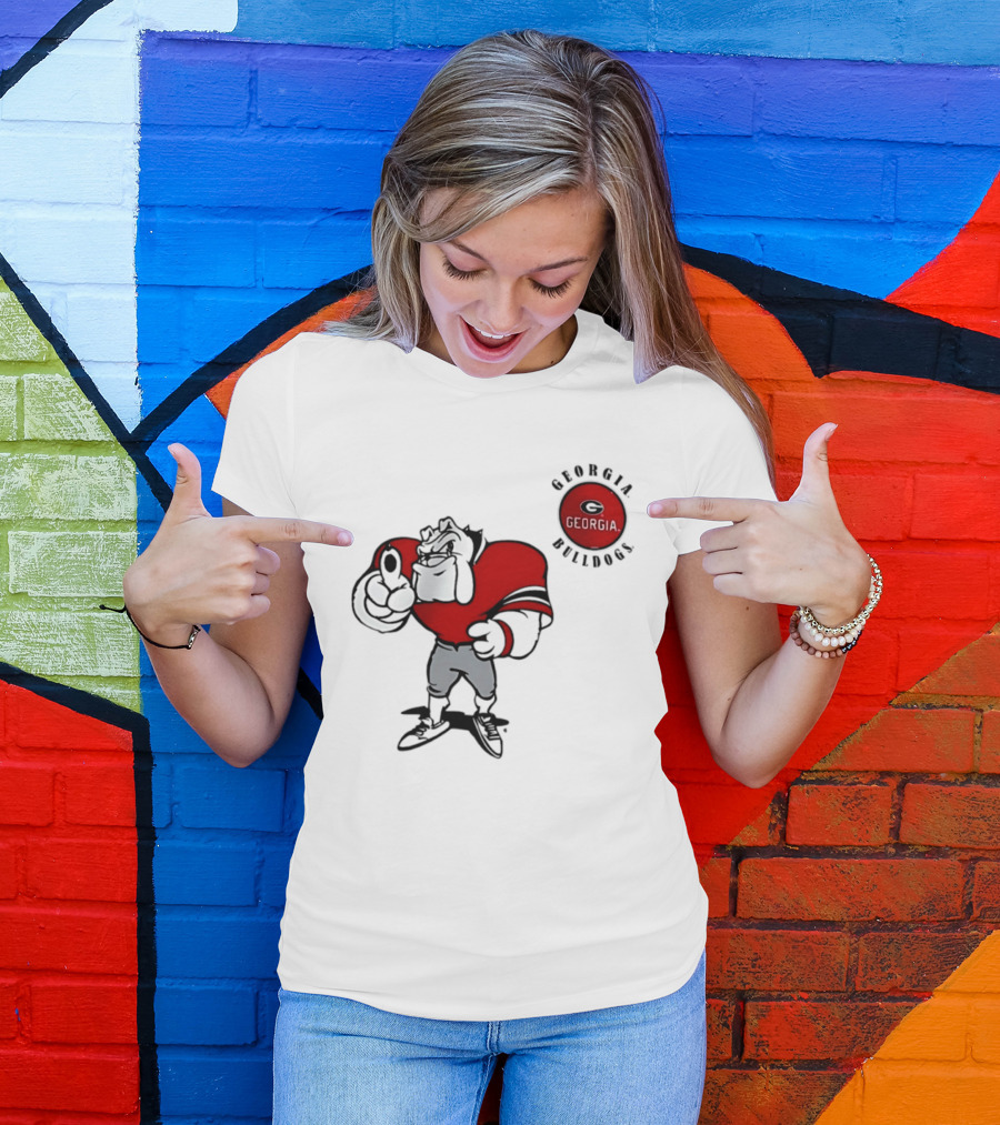 Georgia Bulldogs 2026 NCAA Tailgater Hometown Football Mascot Georgia T-Shirt