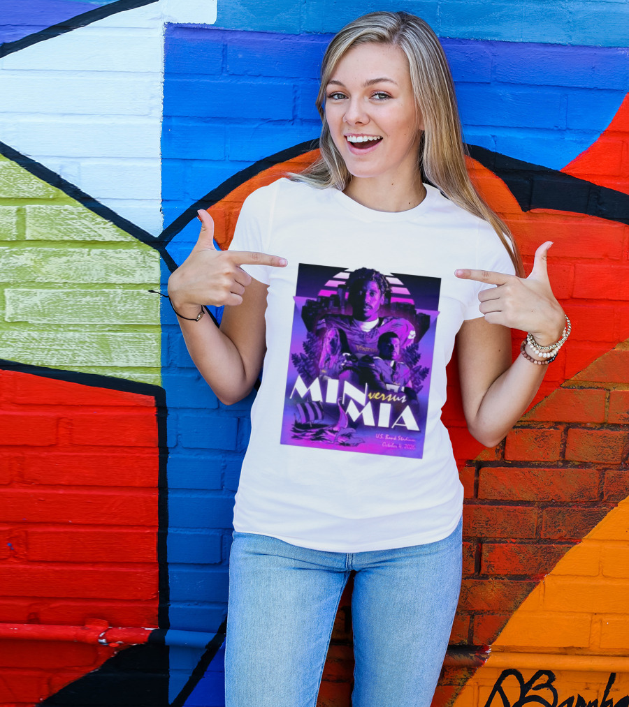 MIN Vs MIA U.S Bank Stadium October 4 2026 T-Shirt