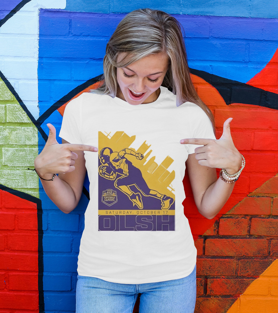 Olsh Football Classic Saturday October 17 City Skyline T-Shirt