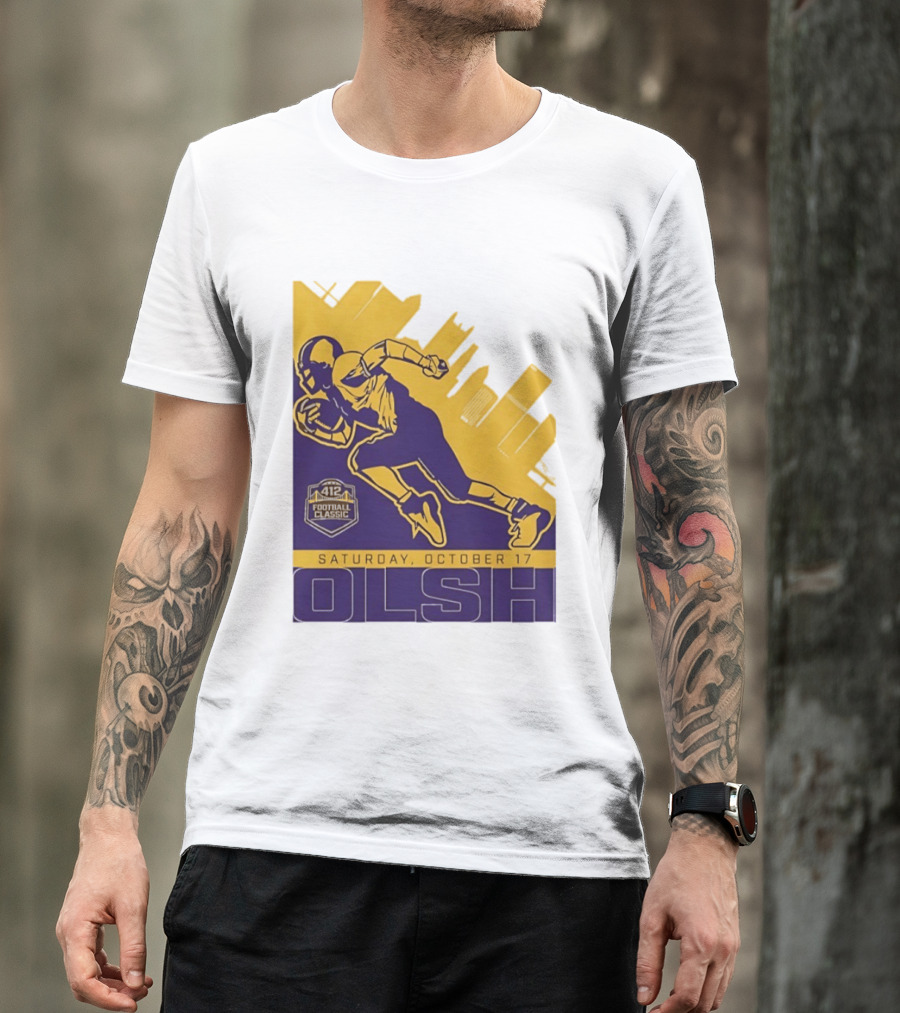 Olsh Football Classic Saturday October 17 City Skyline T-Shirt