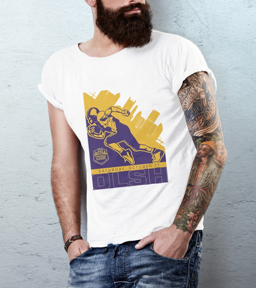 Olsh Football Classic Saturday October 17 City Skyline T-Shirt