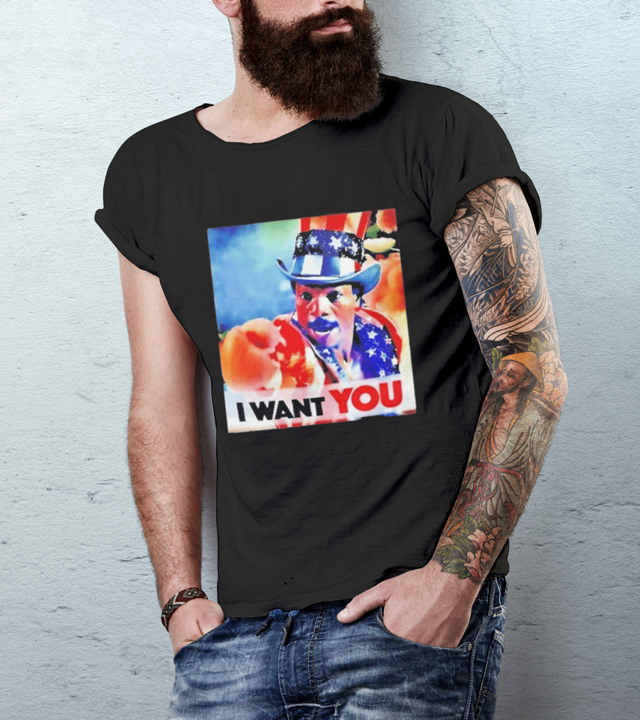 Apollo Creed I Want You Uncle Sam Rocky Meme T-Shirt
