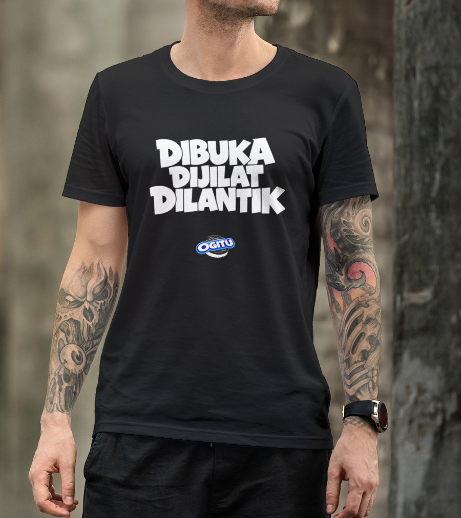 Dibuka Dijilat Dilantik Ogitu Oreo T-Shirt
