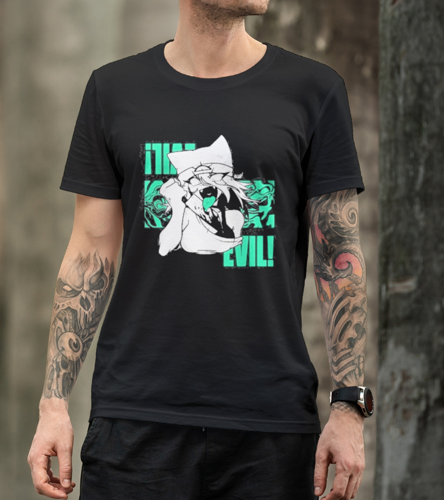 Issbrokie Neon Glow EVIL! Mysterious Aura Transformation T-Shirt