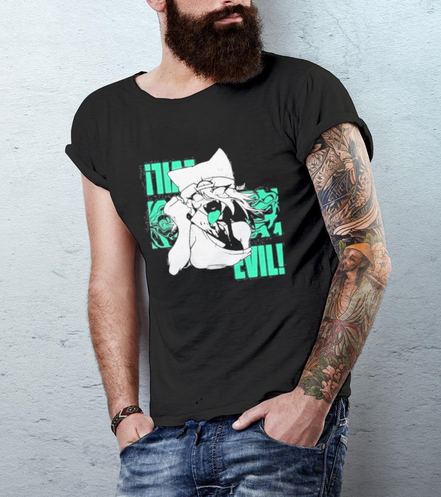 Issbrokie Neon Glow EVIL! Mysterious Aura Transformation T-Shirt