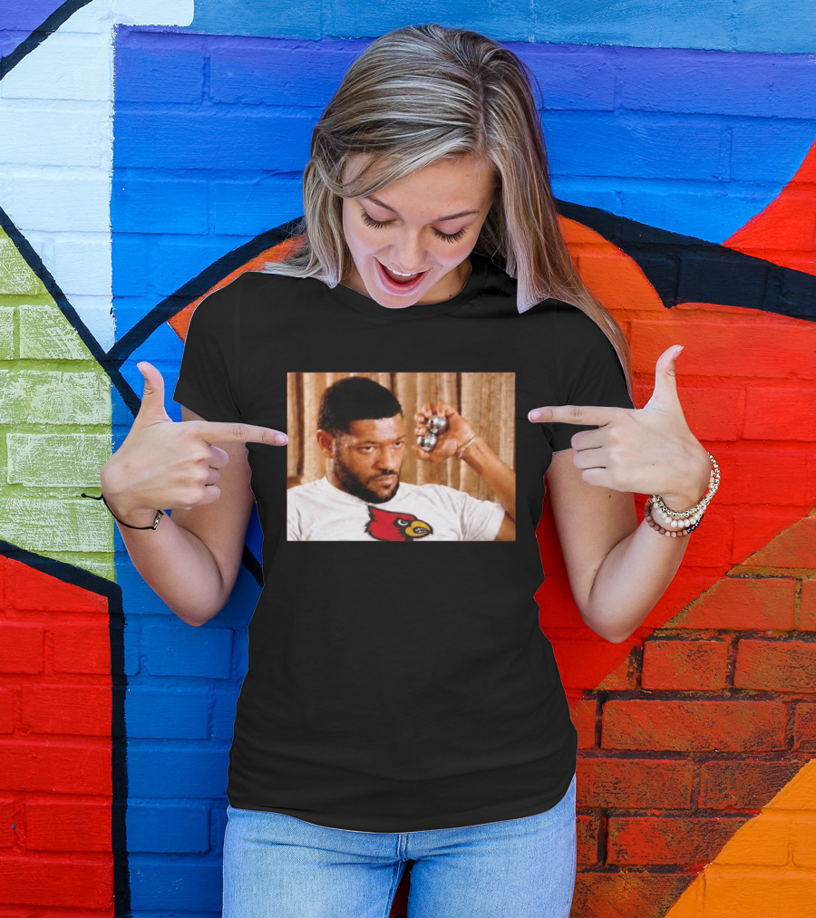 Laurence Fishburne Louisville Cardinals Mood Team Spirit T-Shirt