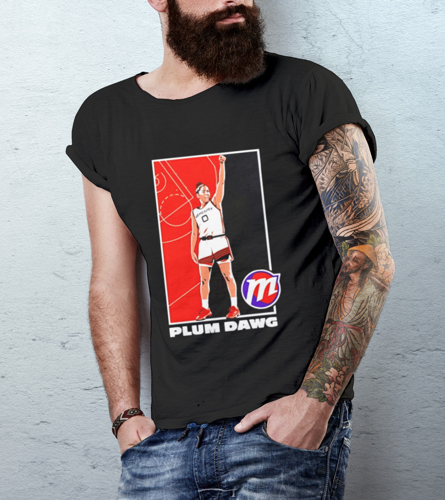 Kelsey Plum Phoenix Mercury 2026 WNBA Plum Dawg T-Shirt