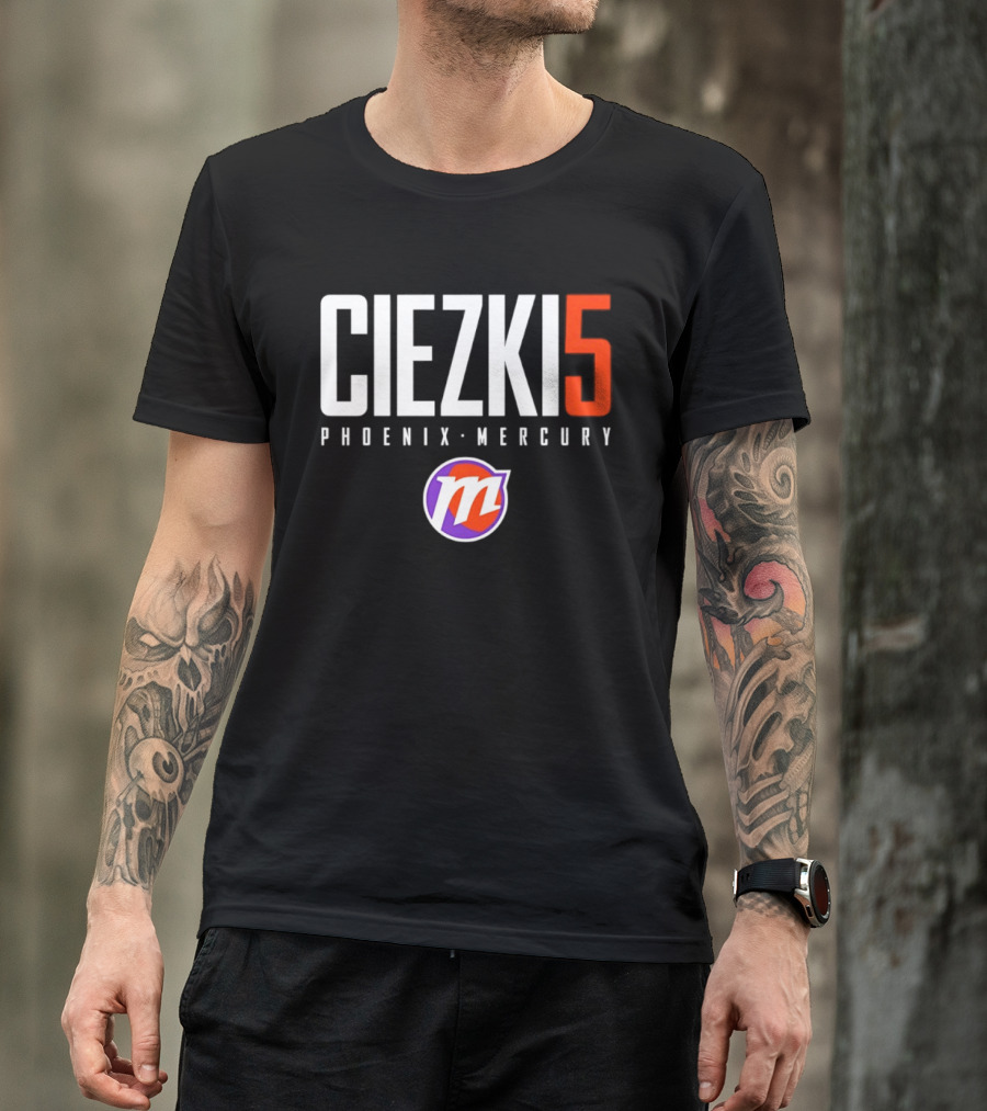 Ciezki 5 Phoenix Mercury WNBA M Basketball Fan T-Shirt