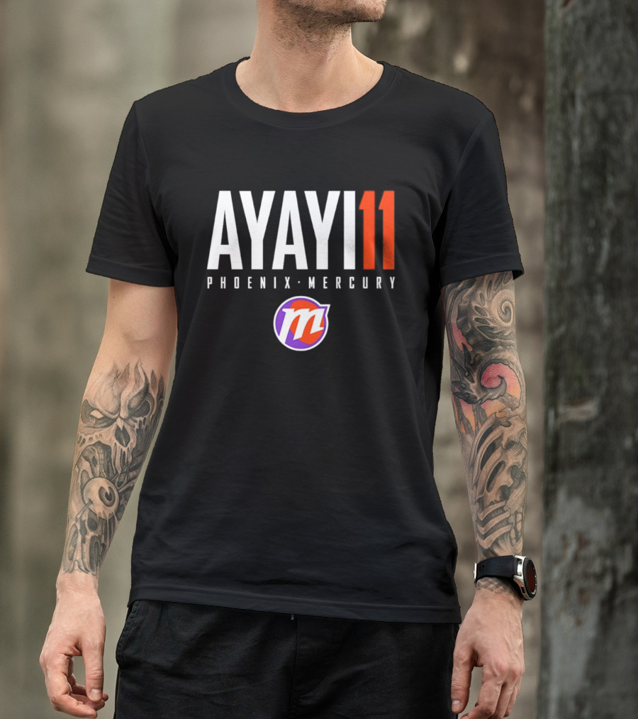 Phoenix Mercury Ayayi 11 WNBA Player Jersey T-Shirt