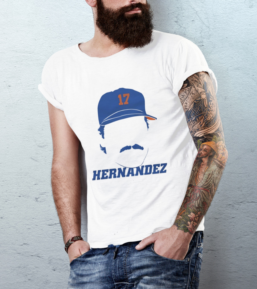 Keith Hernandez 17 New York Mets Baseball Cap T-Shirt