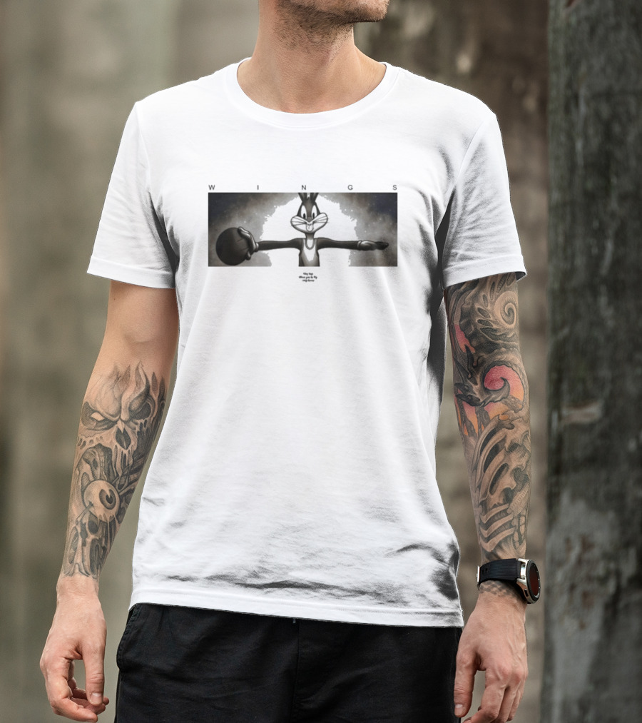 Wings Bugs Bunny Basketball Russell Westbrook Jordan Collaboration T-Shirt